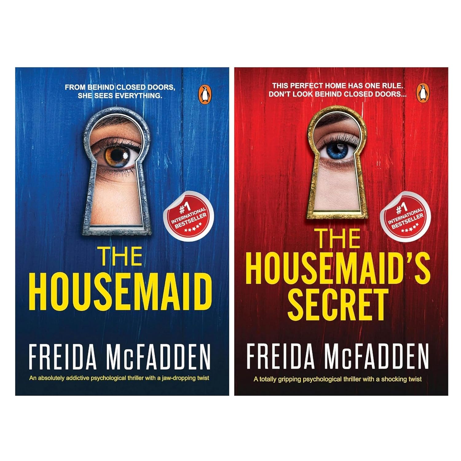 Freida McFadden Thriller Series 12 Books Collection Set (The Housemaid, The Housemaid's Secret, Housemaid Is Watching, The Tenant, Ward D, Never Lie, Coworker, Locked Door, Teacher, Inmate, The Crash and Boyfriend) - Image 2