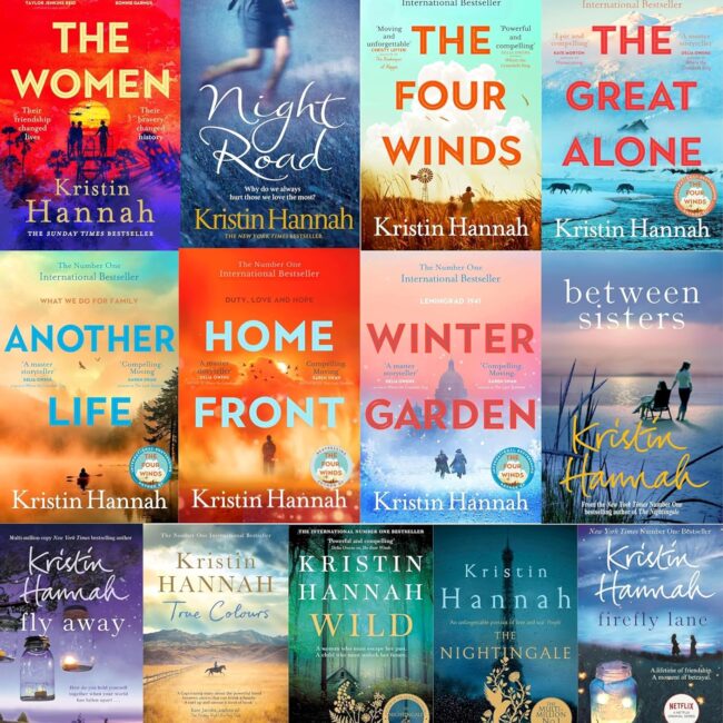 Kristin Hannah Complete Collection 13 Books Set (The Women, The Great Alone, The Nightingale, The Four Winds & More)